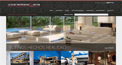 Desktop Screenshot of luxurypropertiesdecor.com